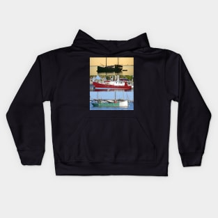 Classic boats Kids Hoodie